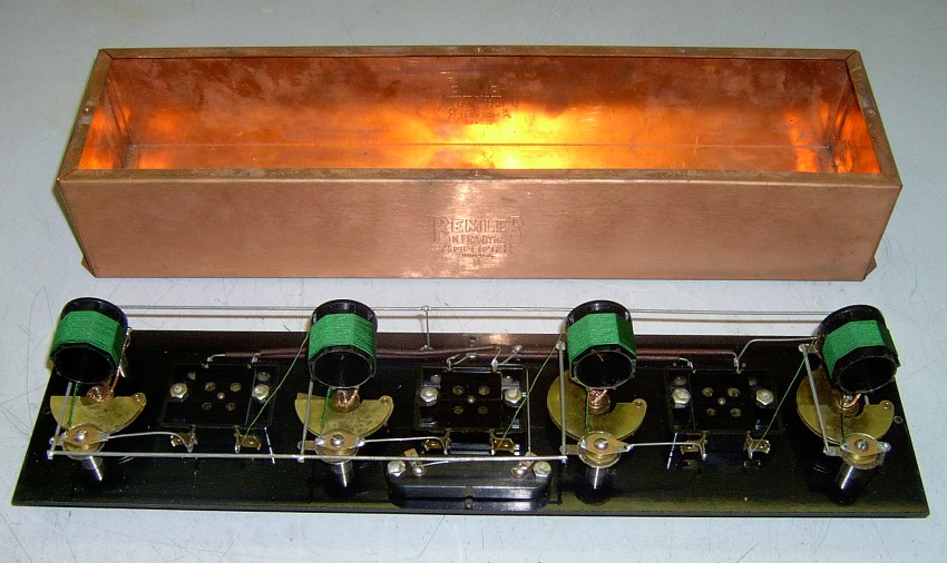 Infradyne Amplifier serial 000456 inside view